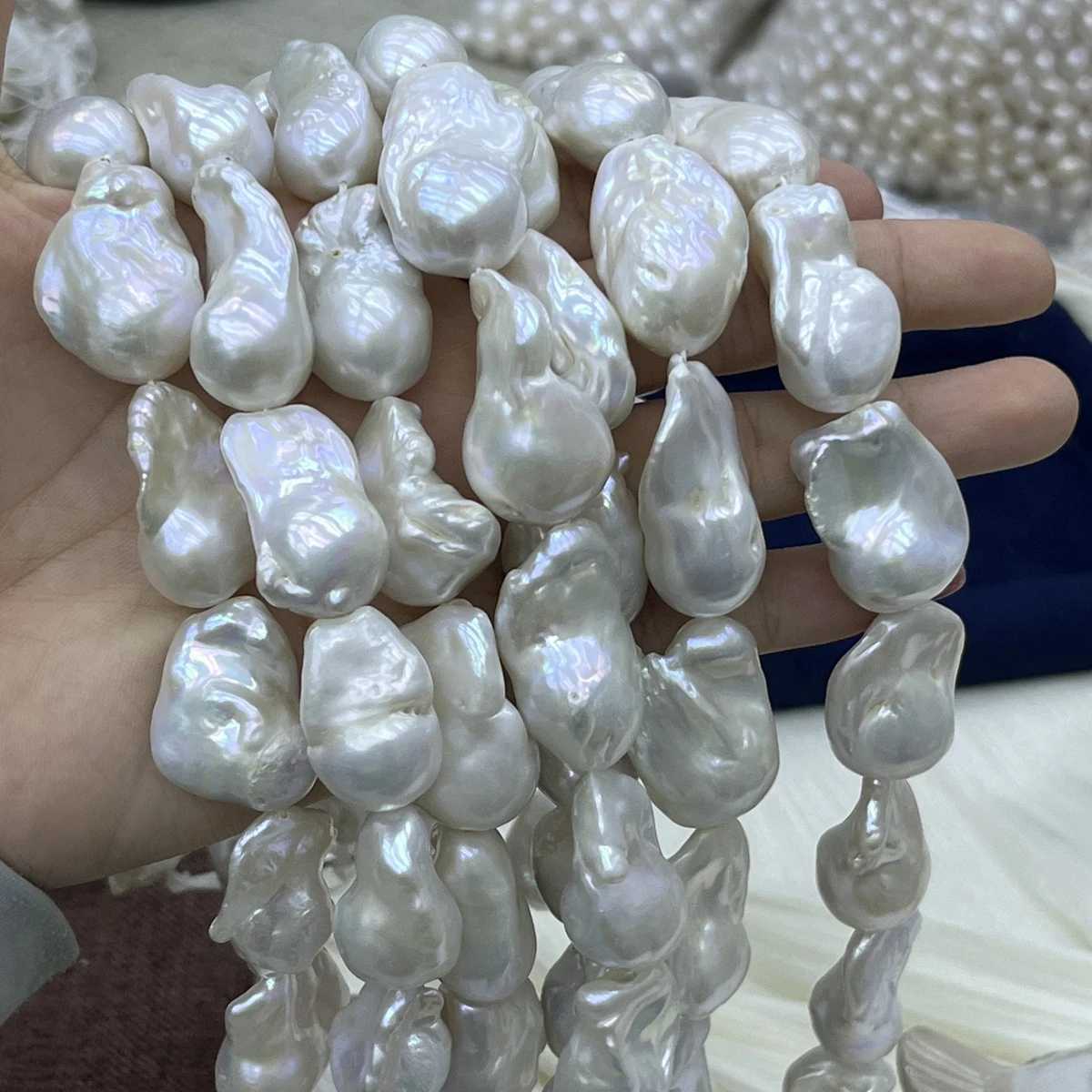 AAAAA Baroque Tail Bead High-Quality 5A Natural Pearl Semi-finished Beads for Jewelry Making DIY Necklace Earrings Accessories 
AAAAA Baroque Tail Bead High-Quality 5A Natural Pearl Semi-finished Beads for Jewelry Making DIY Necklace Earrings Accessories