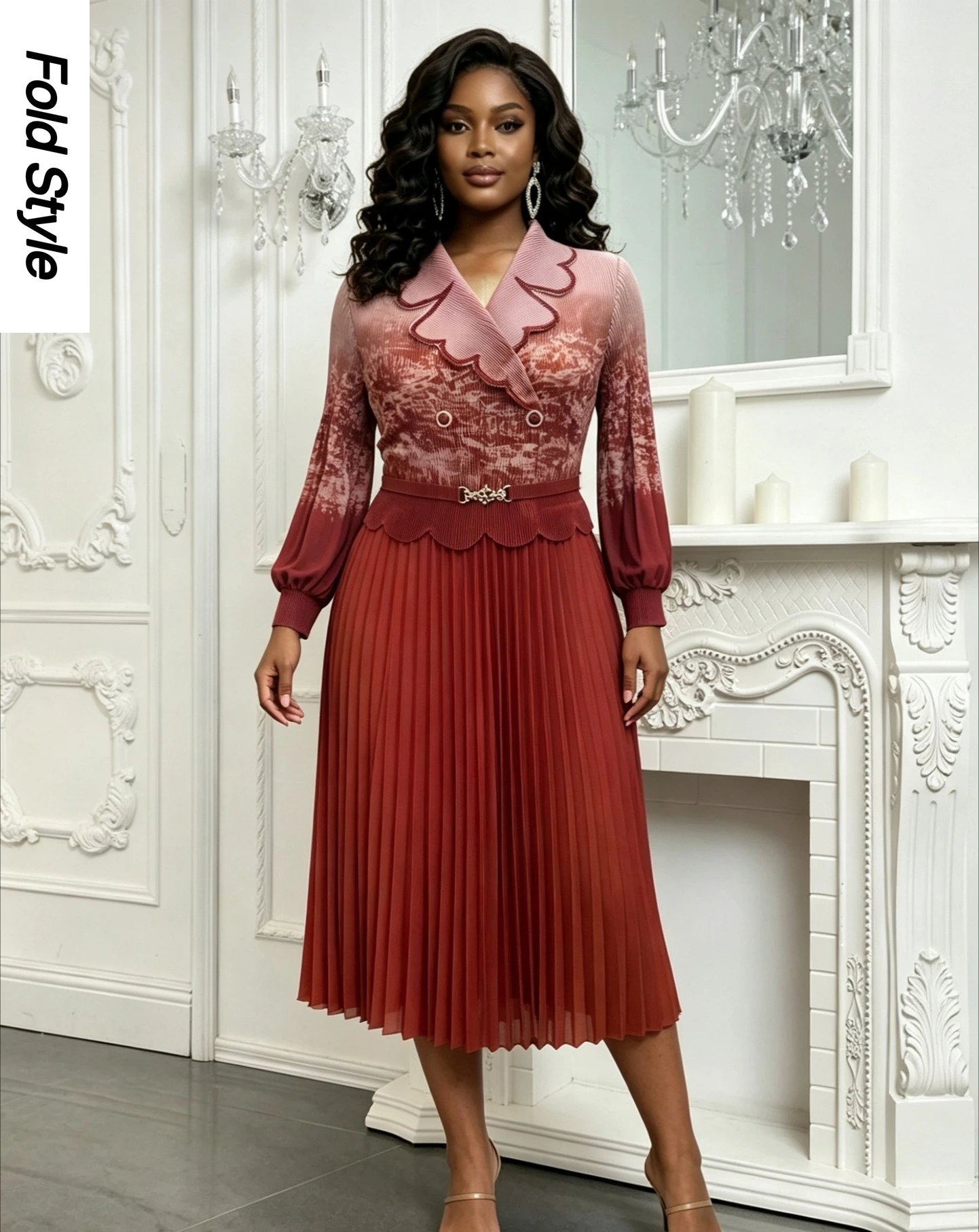 2026 New Women's Clothing Summer New Dress Miyake Style Pleated and Thin Elegant Bubble Sleeve Dress Women
2026 New Women's Clothing Summer New Dress Miyake Style Pleated and Thin Elegant Bubble Sleeve Dress Women
