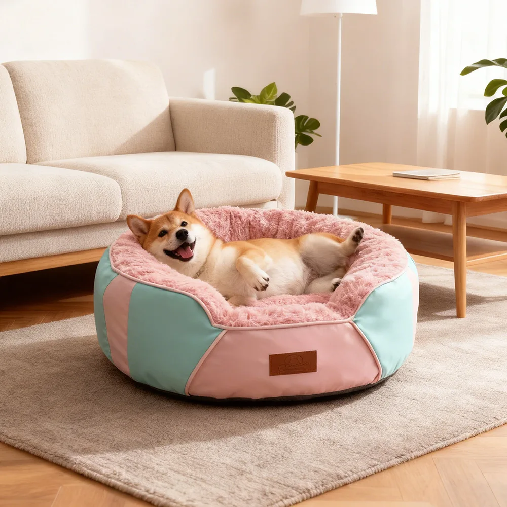 New Thickened Warm Leather Pet Bed, High-End Cat Dog Cushion, Removable Washable Pad for Small Pets, All-Season Cozy House
New Thickened Warm Leather Pet Bed, High-End Cat Dog Cushion, Removable Washable Pad for Small Pets, All-Season Cozy House