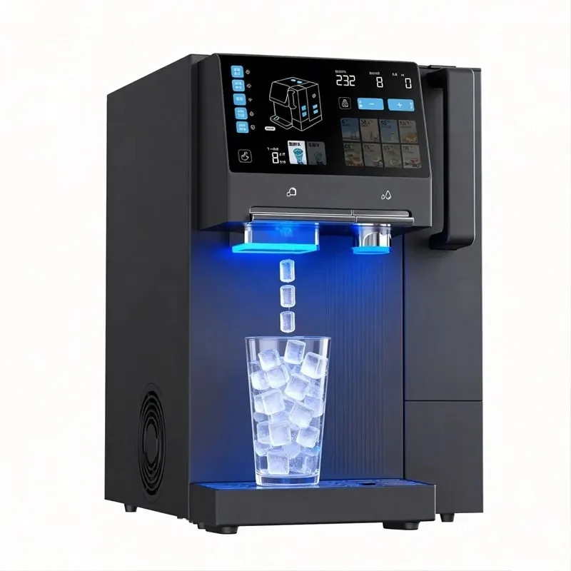 Desktop RO System and Hot Cold Water Purifier with Ice Maker Function
Desktop RO System and Hot Cold Water Purifier with Ice Maker Function