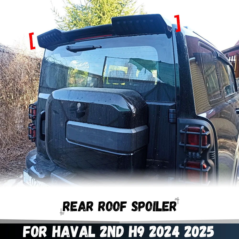 For Great Wall GWM Haval 2nd H9 2024 2025 Rear Trunk Wing Rear Roof Spoiler Wings Diffuser Body Kits Tuning
For Great Wall GWM Haval 2nd H9 2024 2025 Rear Trunk Wing Rear Roof Spoiler Wings Diffuser Body Kits Tuning