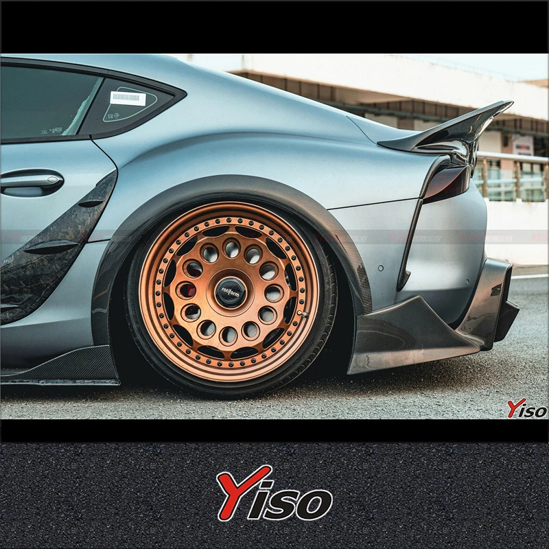 Suitable for Toyota Supra Bull Demon A90 modified wide-body supra wheel-brow ARTISAN wide-body surround Aerodynamic kit Wheel Ey
Suitable for Toyota Supra Bull Demon A90 modified wide-body supra wheel-brow ARTISAN wide-body surround Aerodynamic kit Wheel Ey