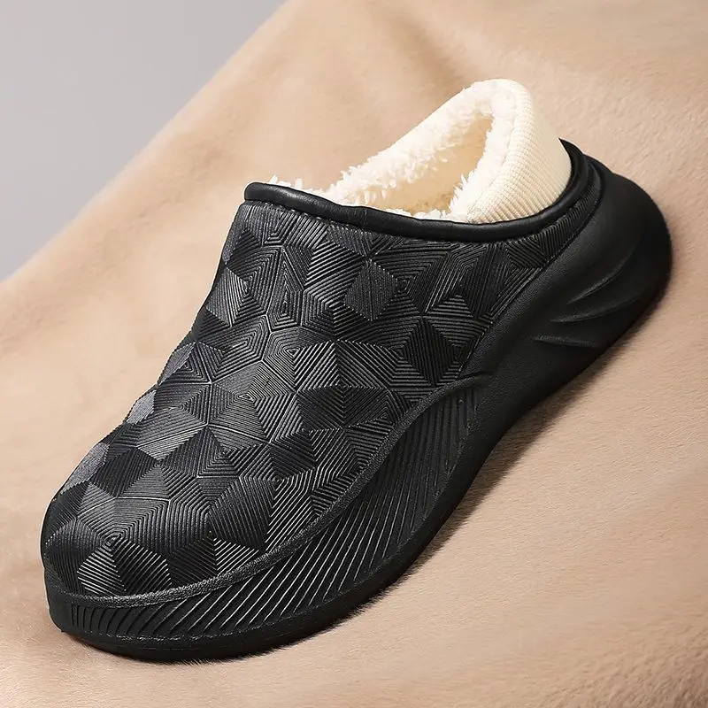 Waterproof Cotton Slippers Men's Winter Indoor Home Use Warm Anti-slip Thi Bot Real Feel Outdoor Wear Couples Cotton Sli...
Waterproof Cotton Slippers Men's Winter Indoor Home Use Warm Anti-slip Thi Bot Real Feel Outdoor Wear Couples Cotton Sli...
