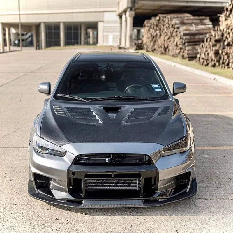 High Quality Carbon Fiber Engine Hood Lancer EVO X EVO 10 2007-2017 Car Exterior Modification Parts
High Quality Carbon Fiber Engine Hood Lancer EVO X EVO 10 2007-2017 Car Exterior Modification Parts