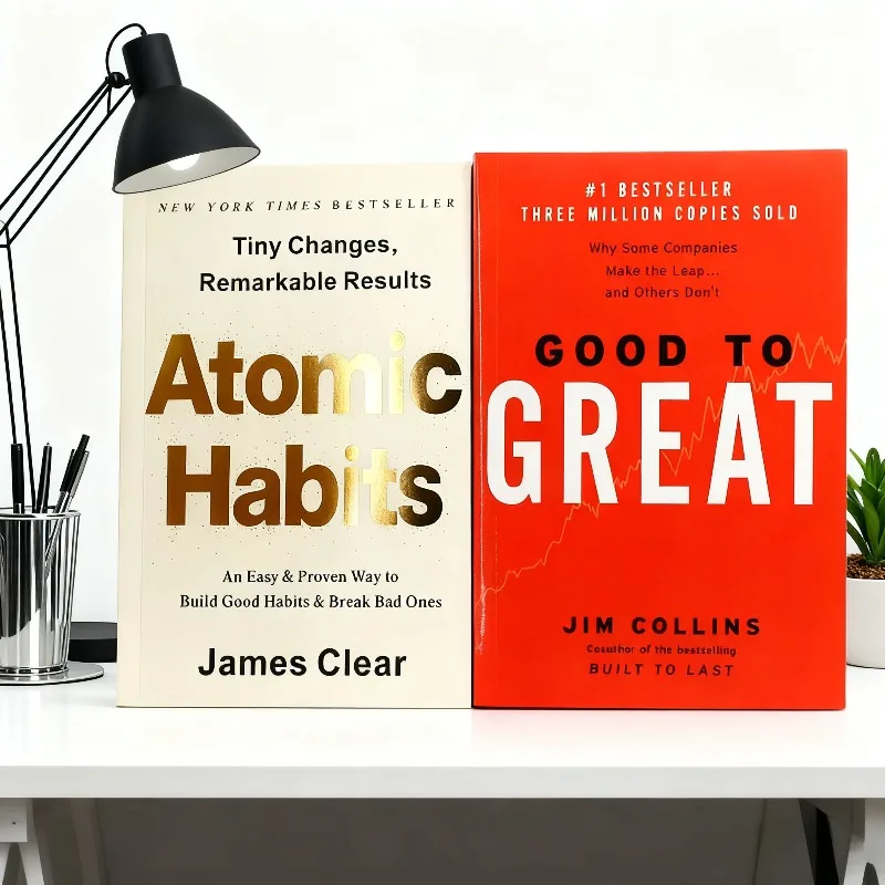 《Atomic Habits》+《Good to Great》Suitable for entrepreneurs, managers, and elite professionals Team building improve oneself
《Atomic Habits》+《Good to Great》Suitable for entrepreneurs, managers, and elite professionals Team building improve oneself