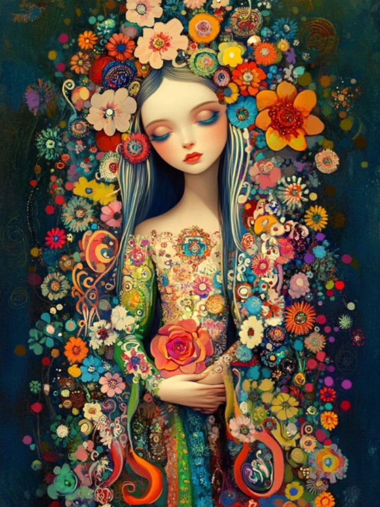 500/1000/1200/2000 PCS Jigsaw Puzzles Fashion Woman with Flower Figure Family Activity Game for Gameroom Bedroom Home Decor Gift
500/1000/1200/2000 PCS Jigsaw Puzzles Fashion Woman with Flower Figure Family Activity Game for Gameroom Bedroom Home Decor Gift