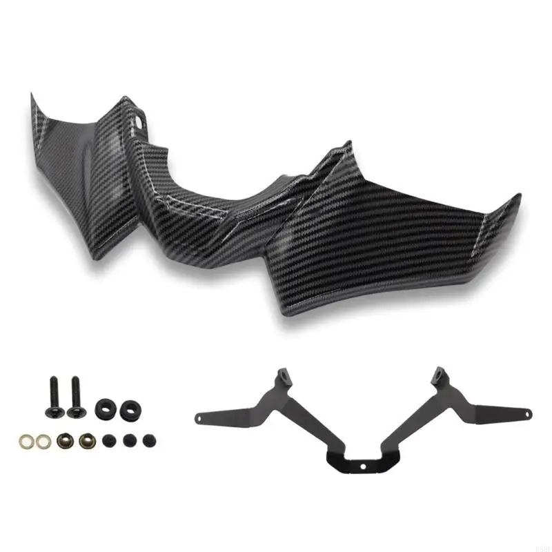 D5BE Motorcycle Front Spoilers Aerodynamic Wing Deflector Fairing for MT-07 Replacement Fairing Motorbike Accessories
D5BE Motorcycle Front Spoilers Aerodynamic Wing Deflector Fairing for MT-07 Replacement Fairing Motorbike Accessories