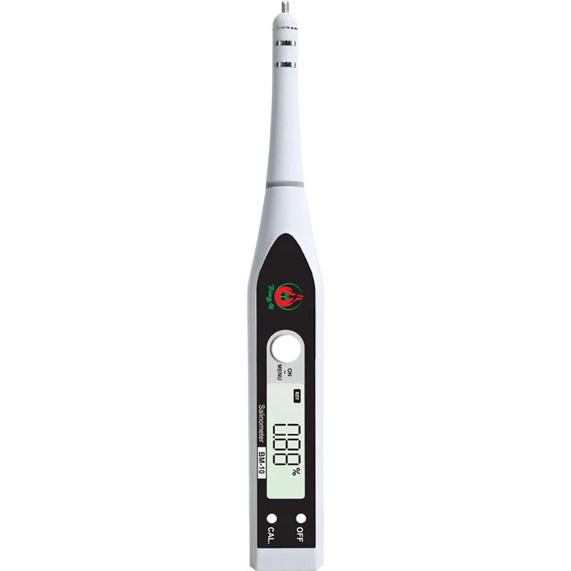 High precision salinity meter 0.01%-5%/10%/26% food Seawater salinity tester Salinity percentage detector
High precision salinity meter 0.01%-5%/10%/26% food Seawater salinity tester Salinity percentage detector