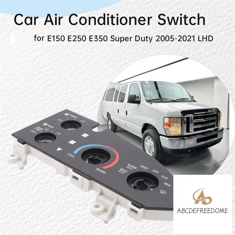 Переключатель кондиционера в сборе автомобиля для Ford E150 E250 E350 Super Duty 2005-2021, блок управления приборной панелью с левым рулем 5C2Z-19980-AA
Переключатель кондиционера в сборе автомобиля для Ford E150 E250 E350 Super Duty 2005-2021, блок управления приборной панелью с левым рулем 5C2Z-19980-AA