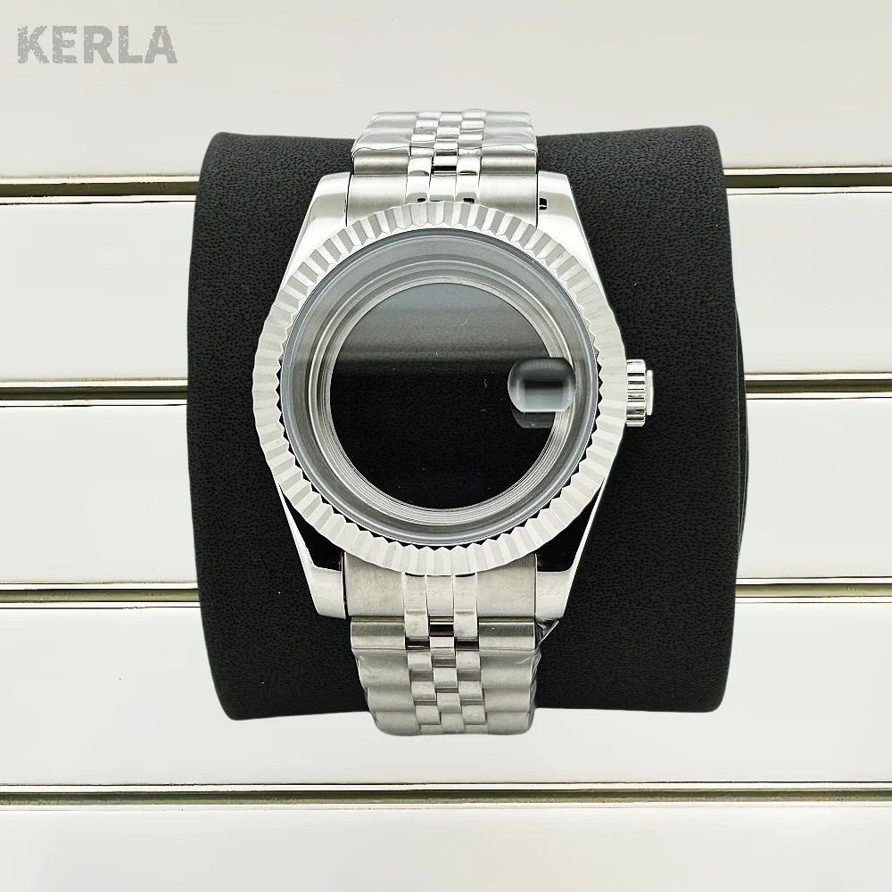 36mm 39mm Stainless Steel Case Strap Scale Round Edge Sapphire Glass for Oyster DateJust NH35/36 Movement Clasp Fine Adjustment
36mm 39mm Stainless Steel Case Strap Scale Round Edge Sapphire Glass for Oyster DateJust NH35/36 Movement Clasp Fine Adjustment