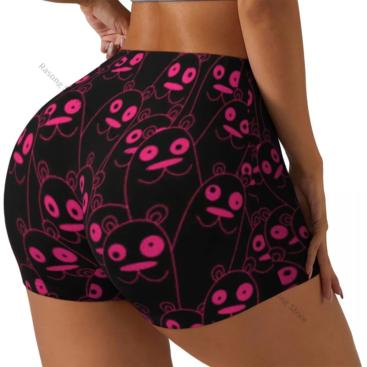 Sexy tight hip sports shorts Cartoon Bears Pattern fitness women's comfortable yoga shorts
Sexy tight hip sports shorts Cartoon Bears Pattern fitness women's comfortable yoga shorts
