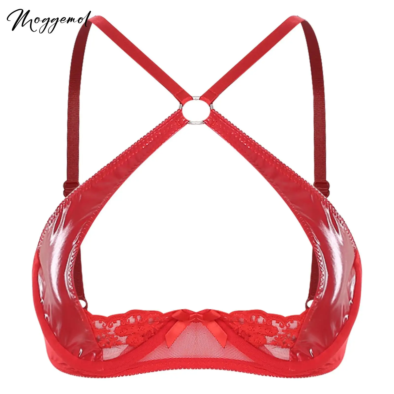 Женское сексуальное женское белье, ажурный бюстгальтер пуш-ап, топы, глянцевая кожа, кружево с вышивкой крест-накрест, уплотнительное кольцо, связанный бюстгальтер без косточек, балконет
Женское сексуальное женское белье, ажурный бюстгальтер пуш-ап, топы, глянцевая кожа, кружево с вышивкой крест-накрест, уплотнительное кольцо, связанный бюстгальтер без косточек, балконет