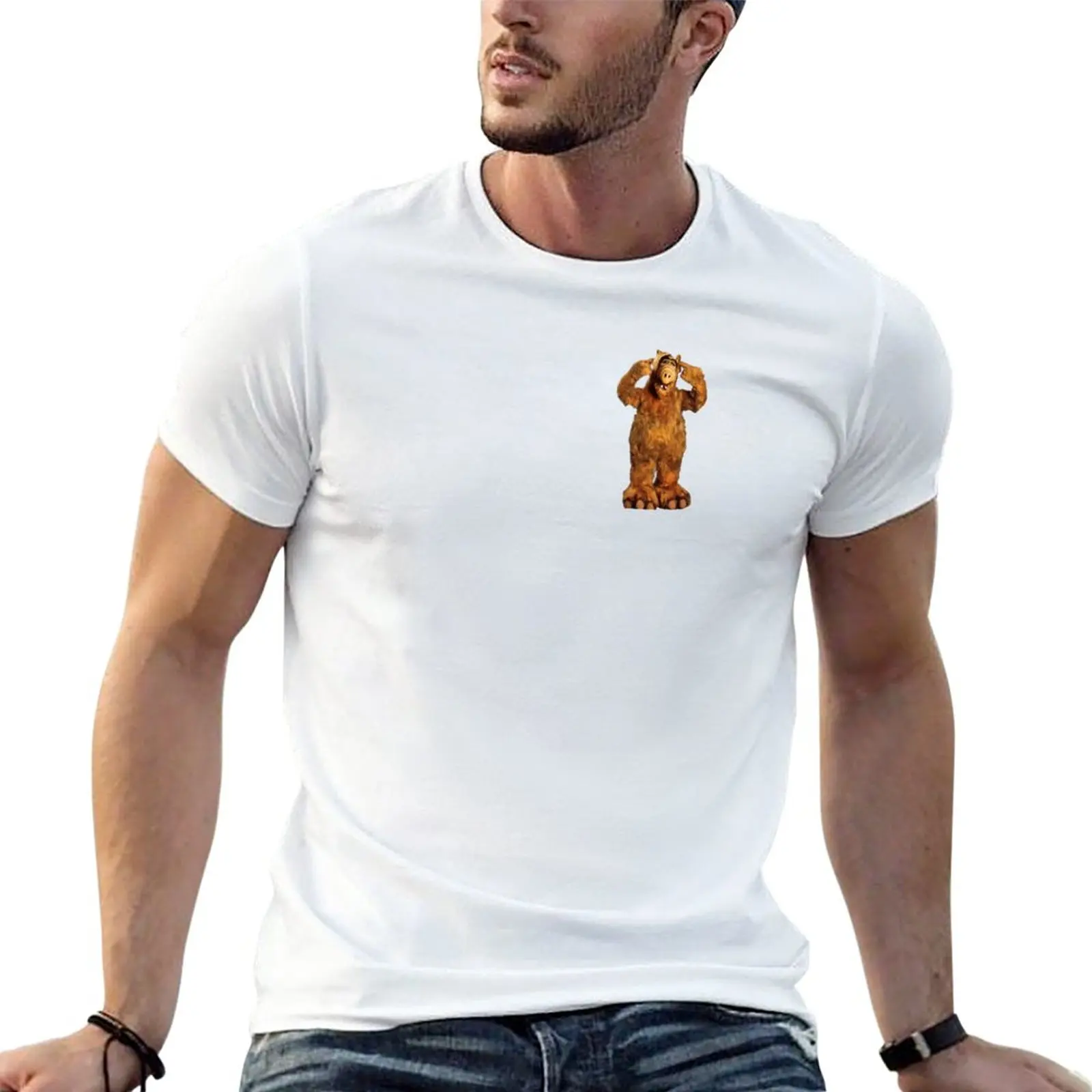 New ALF Alien Life Form T-Shirt aesthetic clothes summer tops Tee shirt black t shirts men clothings
New ALF Alien Life Form T-Shirt aesthetic clothes summer tops Tee shirt black t shirts men clothings