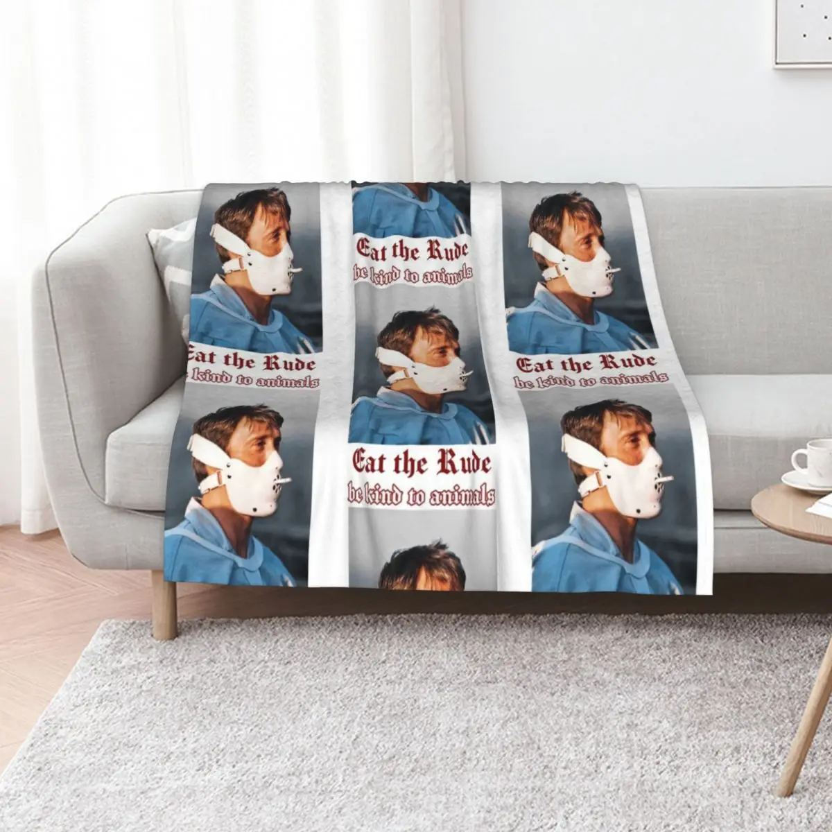 Eat the Rude HANNIBAL Throw Blanket Blankets For Baby Decorative Beds Luxury Throw Flannel Blankets
Eat the Rude HANNIBAL Throw Blanket Blankets For Baby Decorative Beds Luxury Throw Flannel Blankets