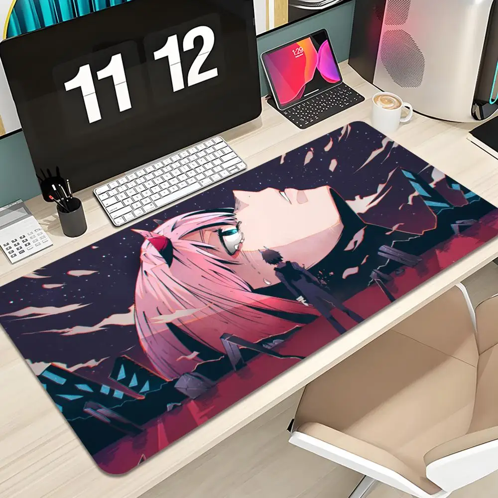 Zero Two Mouse Pad Keyboard Mousepad large 1200X600 mm Desk Mat PC Gamer Office Carpet Home Table pad
Zero Two Mouse Pad Keyboard Mousepad large 1200X600 mm Desk Mat PC Gamer Office Carpet Home Table pad