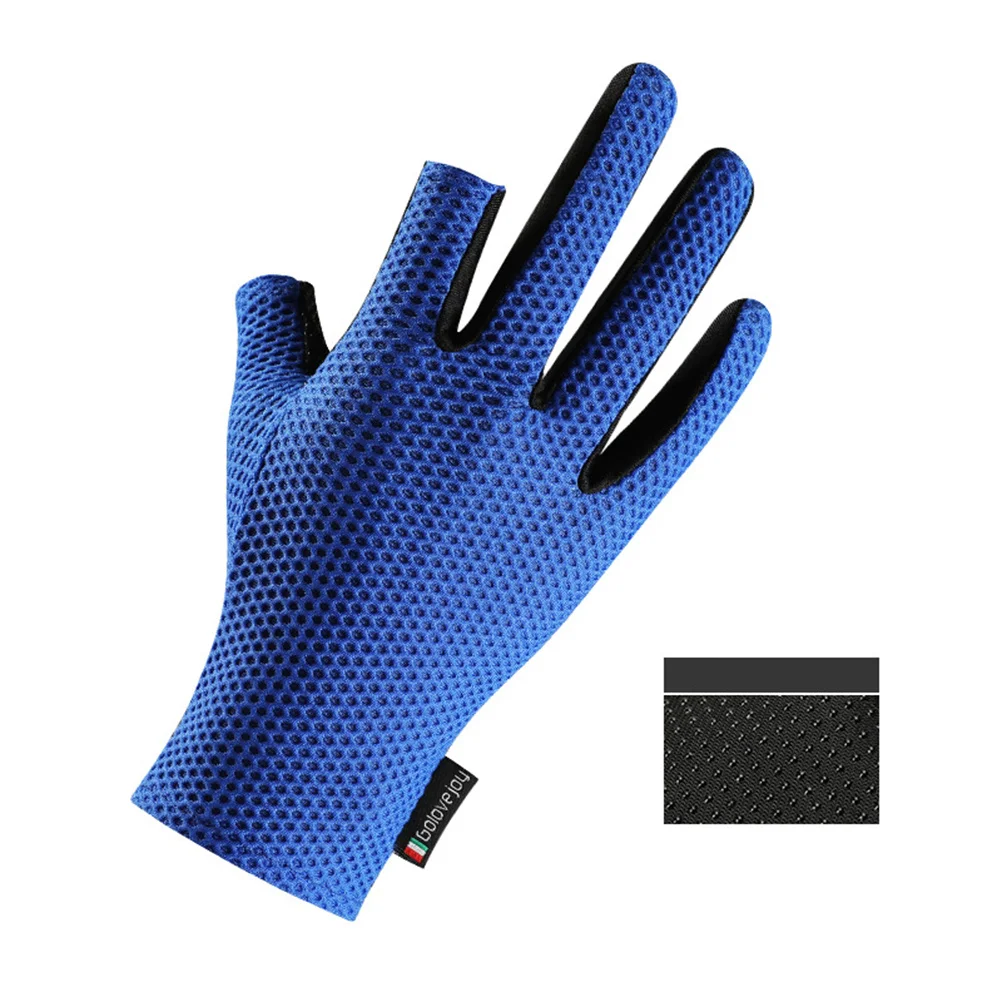 1Pair Sun Protection Outdoor Sports Gloves 2 Cut Finger Breathable Non-Slip Cycling Climbing Fishing Riding Gloves Blue
1Pair Sun Protection Outdoor Sports Gloves 2 Cut Finger Breathable Non-Slip Cycling Climbing Fishing Riding Gloves Blue