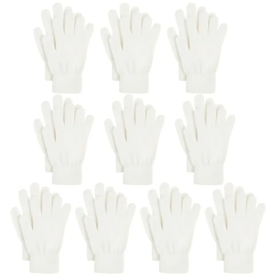 jiebor 10 Pairs Winter Warm Knit Magic Work Stretchy Gloves Bulk for Women Men Teens Adult Cold Weather
jiebor 10 Pairs Winter Warm Knit Magic Work Stretchy Gloves Bulk for Women Men Teens Adult Cold Weather