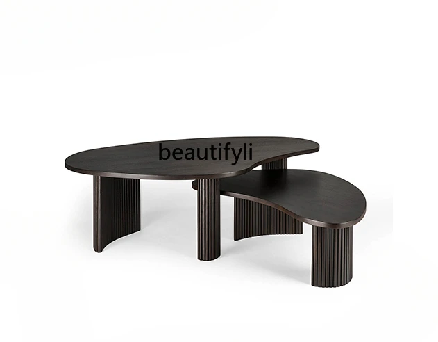 Modern Minimalist Nordic Retro Small Apartment Solid Wood Shaped Coffee Table Cover Coffee Table for Living Room Furniture
Modern Minimalist Nordic Retro Small Apartment Solid Wood Shaped Coffee Table Cover Coffee Table for Living Room Furniture