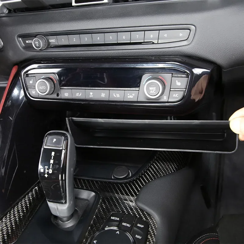 For Toyota GR Supra MK5 A90 2019-2023 ABS Black Car Central Control Storage Box Multifunctional Phone Tray Car Accessories
For Toyota GR Supra MK5 A90 2019-2023 ABS Black Car Central Control Storage Box Multifunctional Phone Tray Car Accessories