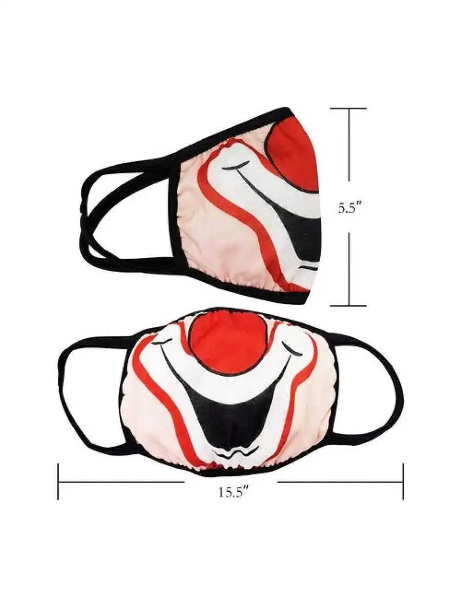 Halloween Reusable Cloth Face Mask Adult Unisex Polyester Multicolor Print Mask
Halloween Reusable Cloth Face Mask Adult Unisex Polyester Multicolor Print Mask