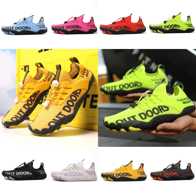High Quality Trail Running Barefoot Shoes Wide Toe Box Barefoot Sports Cross Trainers Zero Drop Shoes Runner Walking Sneakers
High Quality Trail Running Barefoot Shoes Wide Toe Box Barefoot Sports Cross Trainers Zero Drop Shoes Runner Walking Sneakers