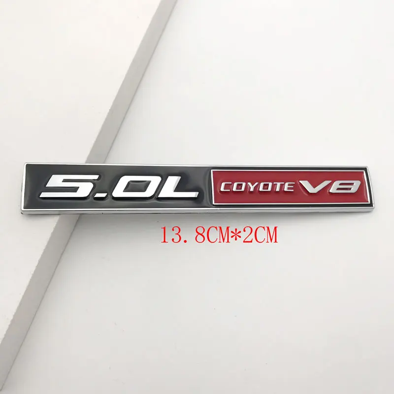 5.0L Coyote V8 Logo Emblem Badge Sticker For 5.0 F150 FX4 Car Fender Trunk Rear Bonnet Nameplate Decal Accessories
5.0L Coyote V8 Logo Emblem Badge Sticker For 5.0 F150 FX4 Car Fender Trunk Rear Bonnet Nameplate Decal Accessories