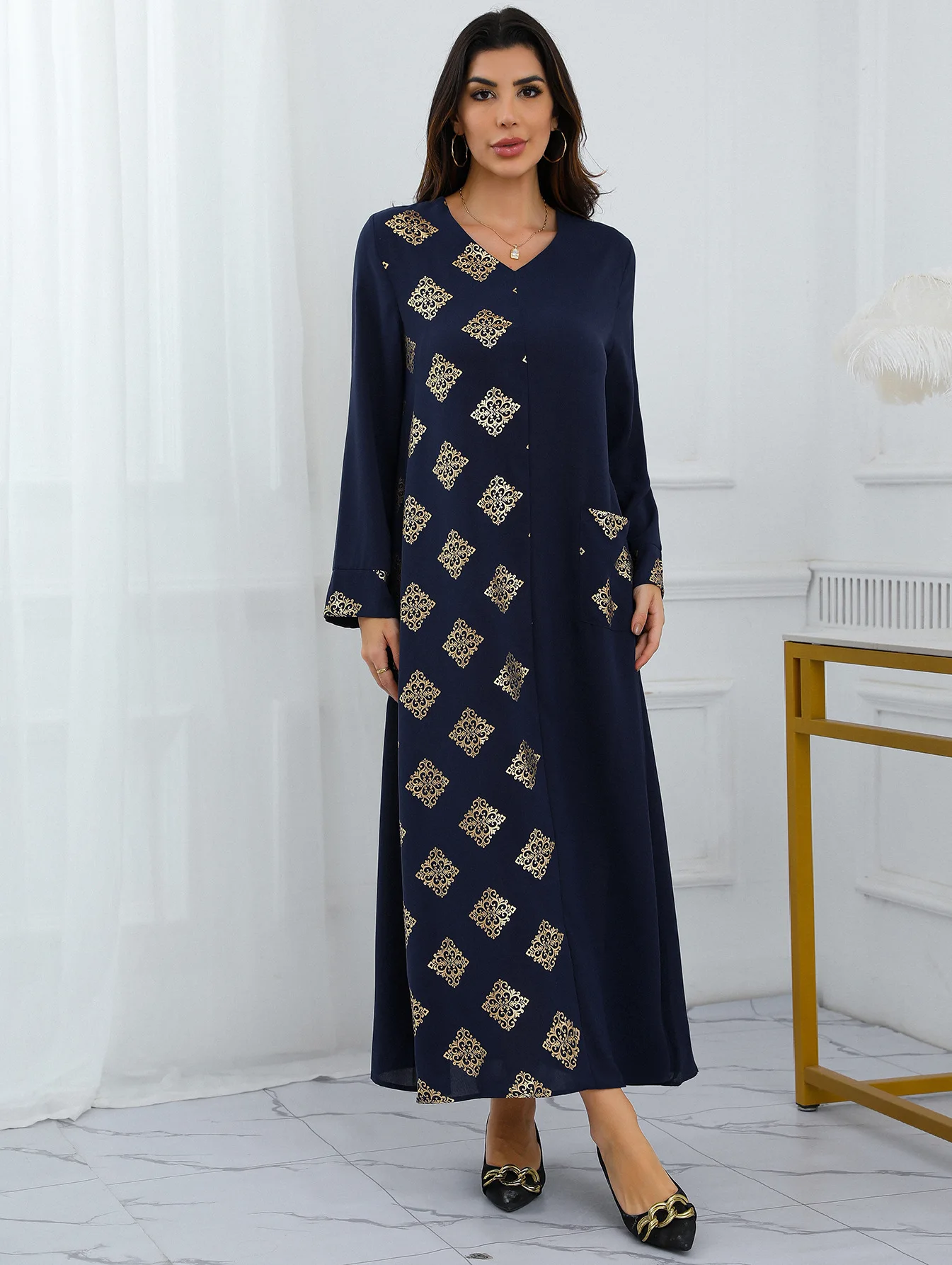 Eid Dress Abaya Women Muslim Dubai Vestidos Abayas Kaftan Bronzing Party Dresses Jalabiya Ramadan Morocco Islam Arab Long Robe
Eid Dress Abaya Women Muslim Dubai Vestidos Abayas Kaftan Bronzing Party Dresses Jalabiya Ramadan Morocco Islam Arab Long Robe