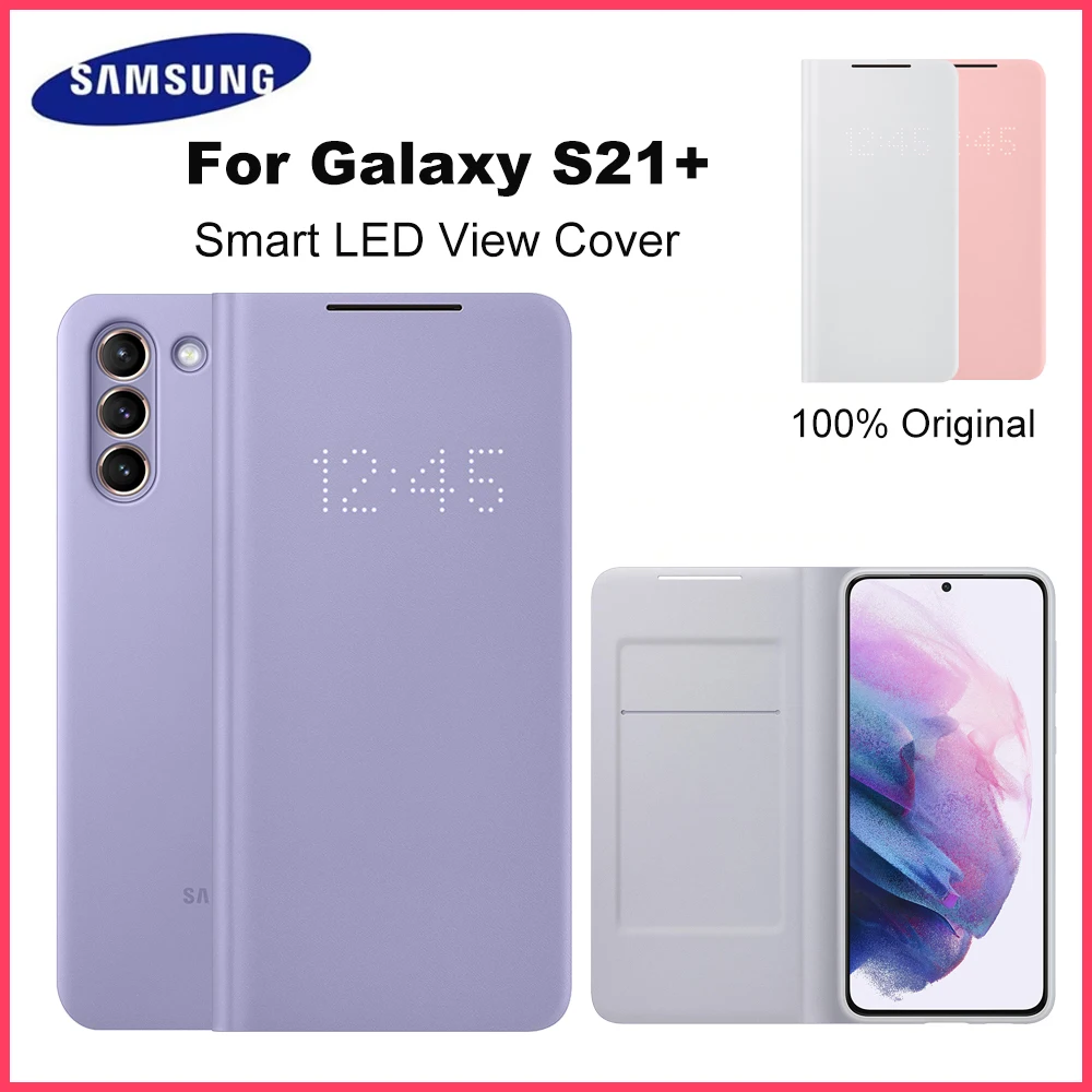Original Samsung Galaxy S21+ Smart LED View Cover For Galaxy S21+ S21Plus SM-G996B LED Cover
Original Samsung Galaxy S21+ Smart LED View Cover For Galaxy S21+ S21Plus SM-G996B LED Cover