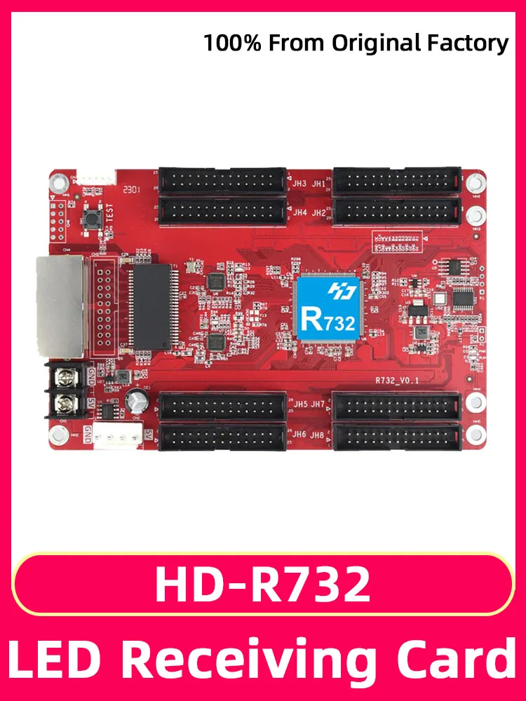 HD-R732 Receiving Card Video Wall Controller suit Outdoor Indoor LED Display Screen RGB HBU75 Full Color Module Luminous Signs
HD-R732 Receiving Card Video Wall Controller suit Outdoor Indoor LED Display Screen RGB HBU75 Full Color Module Luminous Signs