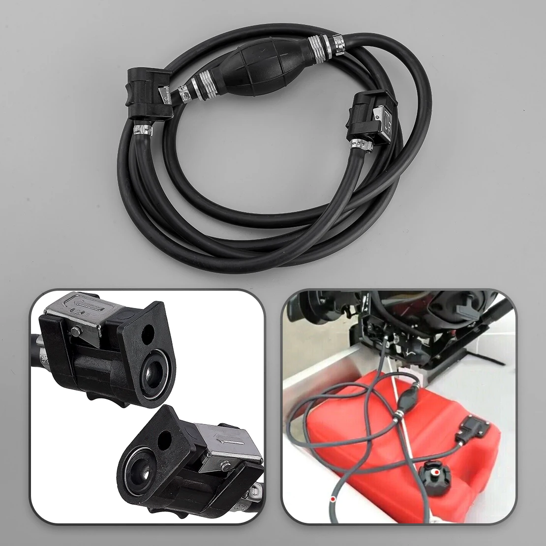 5/16" Marine Boat Motor Outboard Tank Fuel Gas Hose Line Fit for Mariner Parkson Johnson Yamaha High Quality New
5/16" Marine Boat Motor Outboard Tank Fuel Gas Hose Line Fit for Mariner Parkson Johnson Yamaha High Quality New