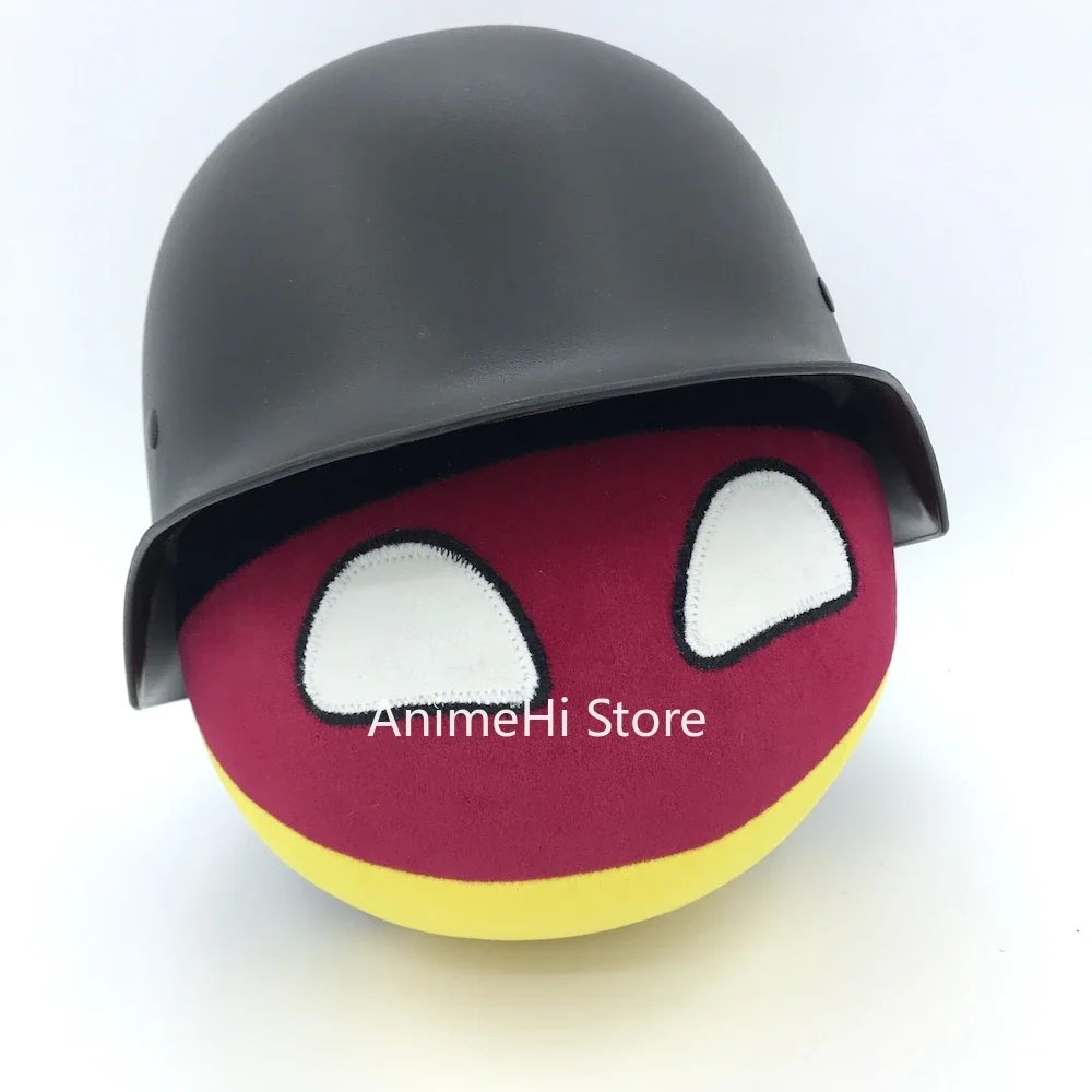 Polandball Plush Doll Toy Germany Ball and M35 Helmet DEU Countryballs Plushies Cosplay for Gift 20CM
Polandball Plush Doll Toy Germany Ball and M35 Helmet DEU Countryballs Plushies Cosplay for Gift 20CM