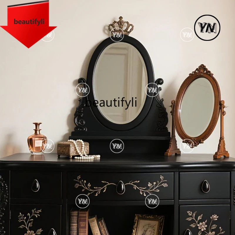 07 French Vintage Carved Solid Wood Makeup Table Dressing Table French Living Room Writing Desk
07 French Vintage Carved Solid Wood Makeup Table Dressing Table French Living Room Writing Desk