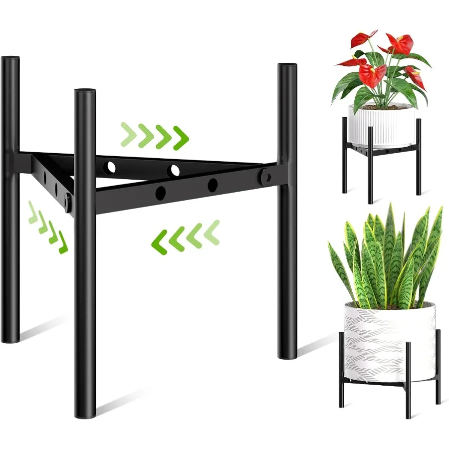 Plant Stand Indoor Adjustable Pot Holders Metal Plant Stand Outdoor AntiRust Black Metal Plant Holder for Outdoor Corner and In
Plant Stand Indoor Adjustable Pot Holders Metal Plant Stand Outdoor AntiRust Black Metal Plant Holder for Outdoor Corner and In