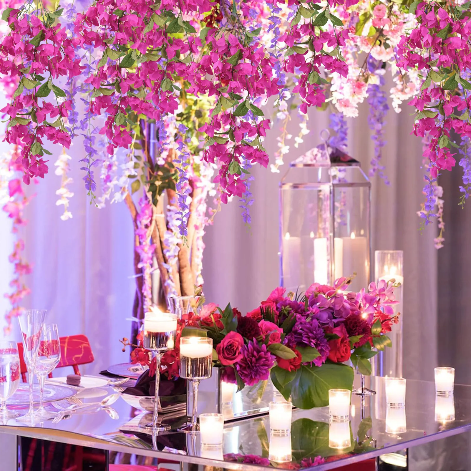 5Pcs/lot Faux5forks Bougainvillea Artificial Silk Flowers Wedding Wall Decoration Outdoor Garden Home Party Flower Arrangement
5Pcs/lot Faux5forks Bougainvillea Artificial Silk Flowers Wedding Wall Decoration Outdoor Garden Home Party Flower Arrangement