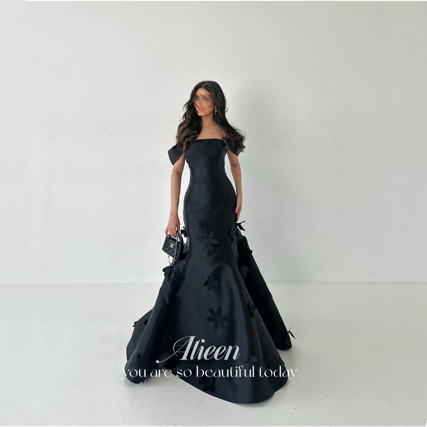 Aileen Women Evening Dress Customized Elegant Women's Dresses for Wedding Party Satin فساتين سهرة Black Vestidos De Festa Prom
Aileen Women Evening Dress Customized Elegant Women's Dresses for Wedding Party Satin فساتين سهرة Black Vestidos De Festa Prom