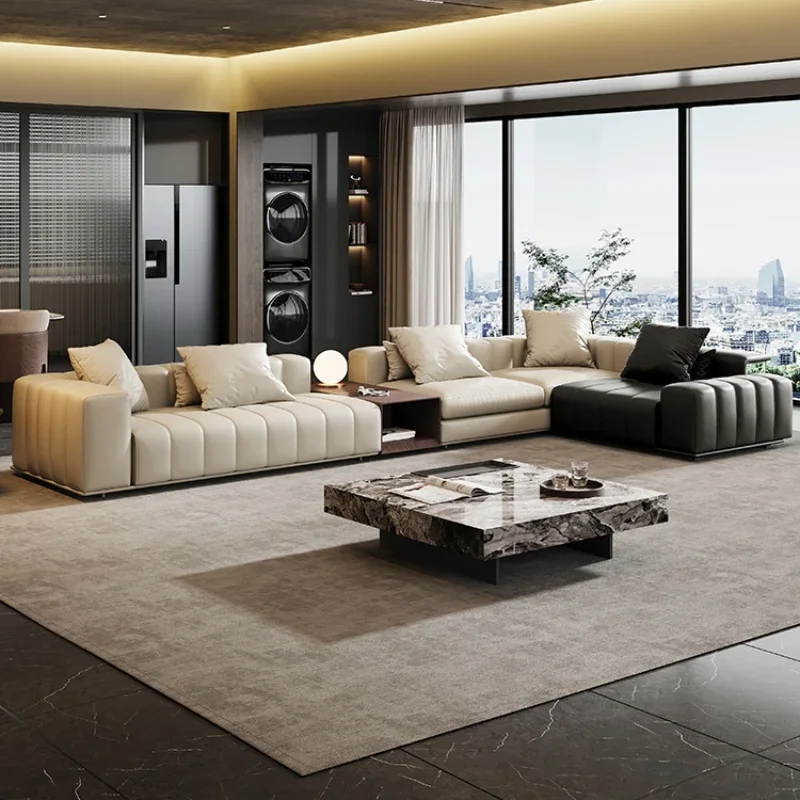 Luxury Design Sofa Modern Leather Comfortable Individual Long Sofa European Ergonomics Lounge Wohnzimmer Sofas Home Furniture
Luxury Design Sofa Modern Leather Comfortable Individual Long Sofa European Ergonomics Lounge Wohnzimmer Sofas Home Furniture