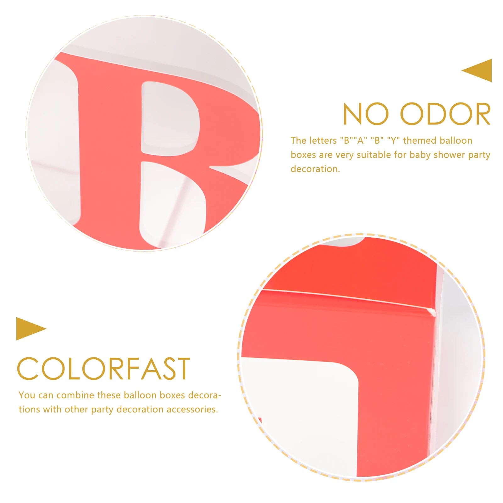 4 Pcs Balloon Packing Box for Infant Shower Decorations Props Boxes Balloons with Letters Bride
4 Pcs Balloon Packing Box for Infant Shower Decorations Props Boxes Balloons with Letters Bride