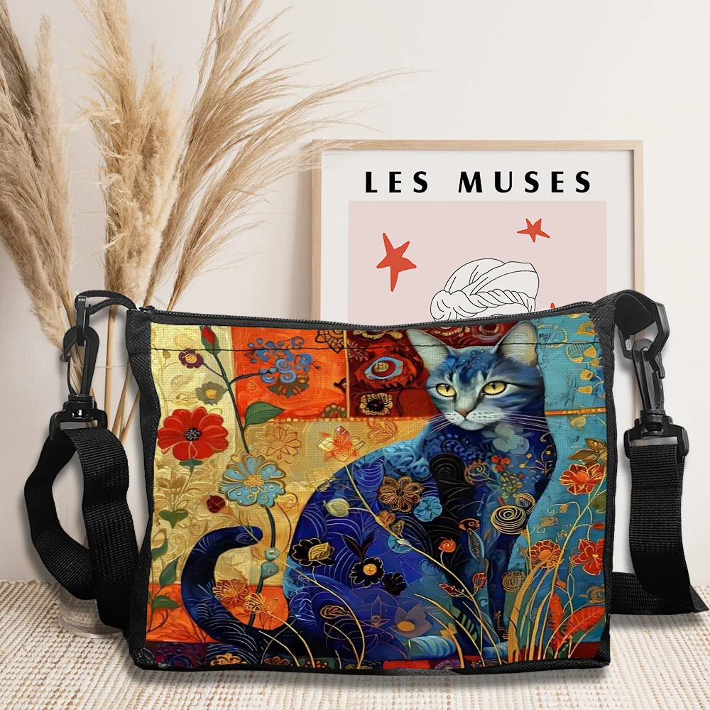 1pc Abstract Cat Cute Quirky Small Animal Women Handbag Crossbody Bags for Travel Tote Bag Portable Ladies Handbags Girls
1pc Abstract Cat Cute Quirky Small Animal Women Handbag Crossbody Bags for Travel Tote Bag Portable Ladies Handbags Girls