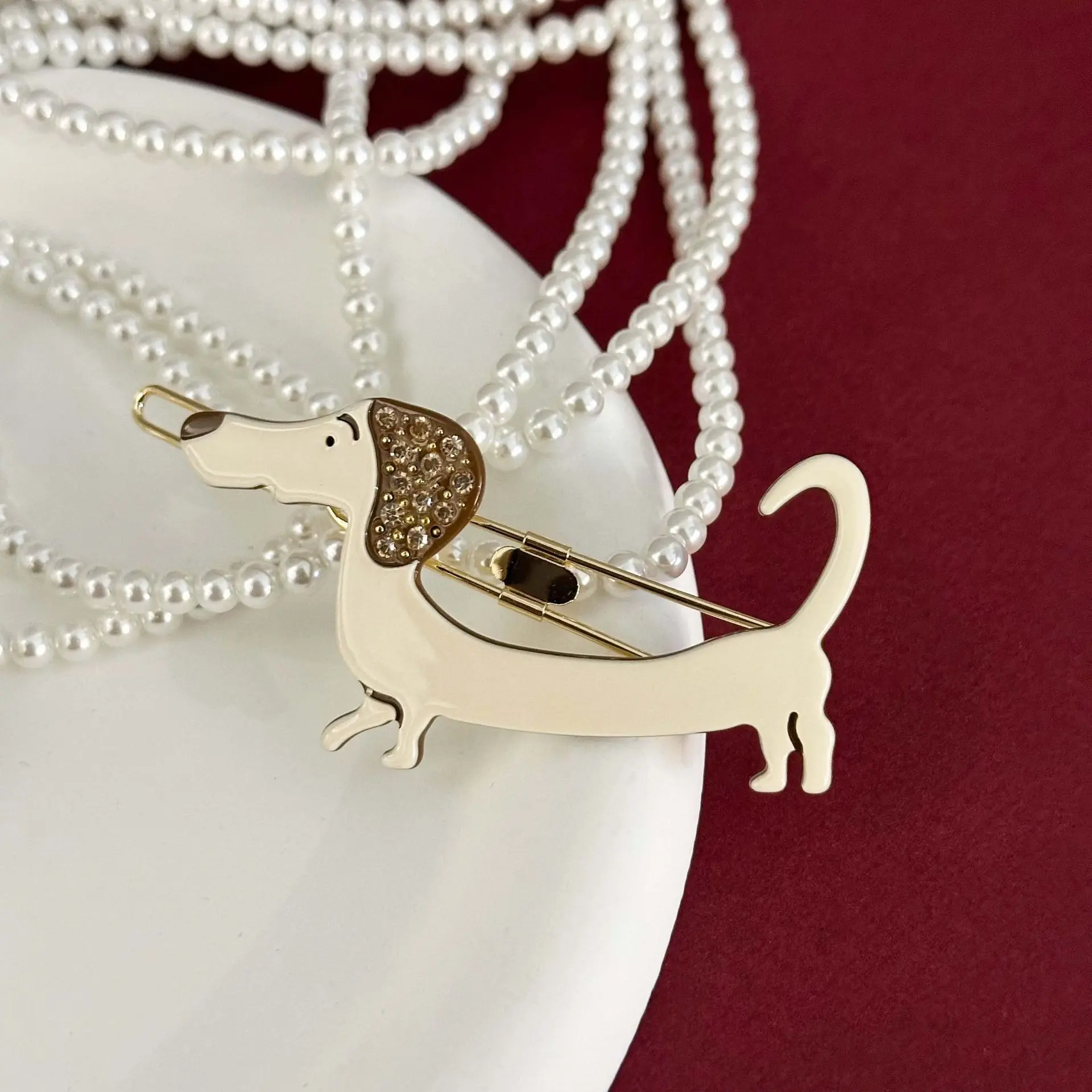 Handmade Animals A Paris French Design Hair Barrette Pins for Women Girls Luxury Dog Hair Jewelry Ornament Accessory, Dance Prom
Handmade Animals A Paris French Design Hair Barrette Pins for Women Girls Luxury Dog Hair Jewelry Ornament Accessory, Dance Prom