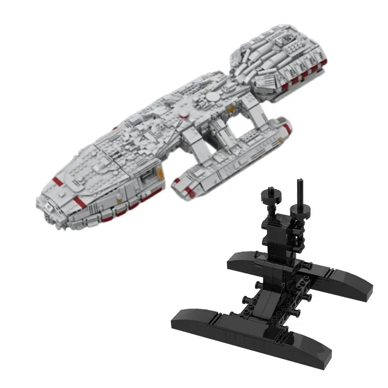 Spot MOC-2568pcs with bracket DIY small particle assembly building block toy 3D model gift set ornaments
Spot MOC-2568pcs with bracket DIY small particle assembly building block toy 3D model gift set ornaments