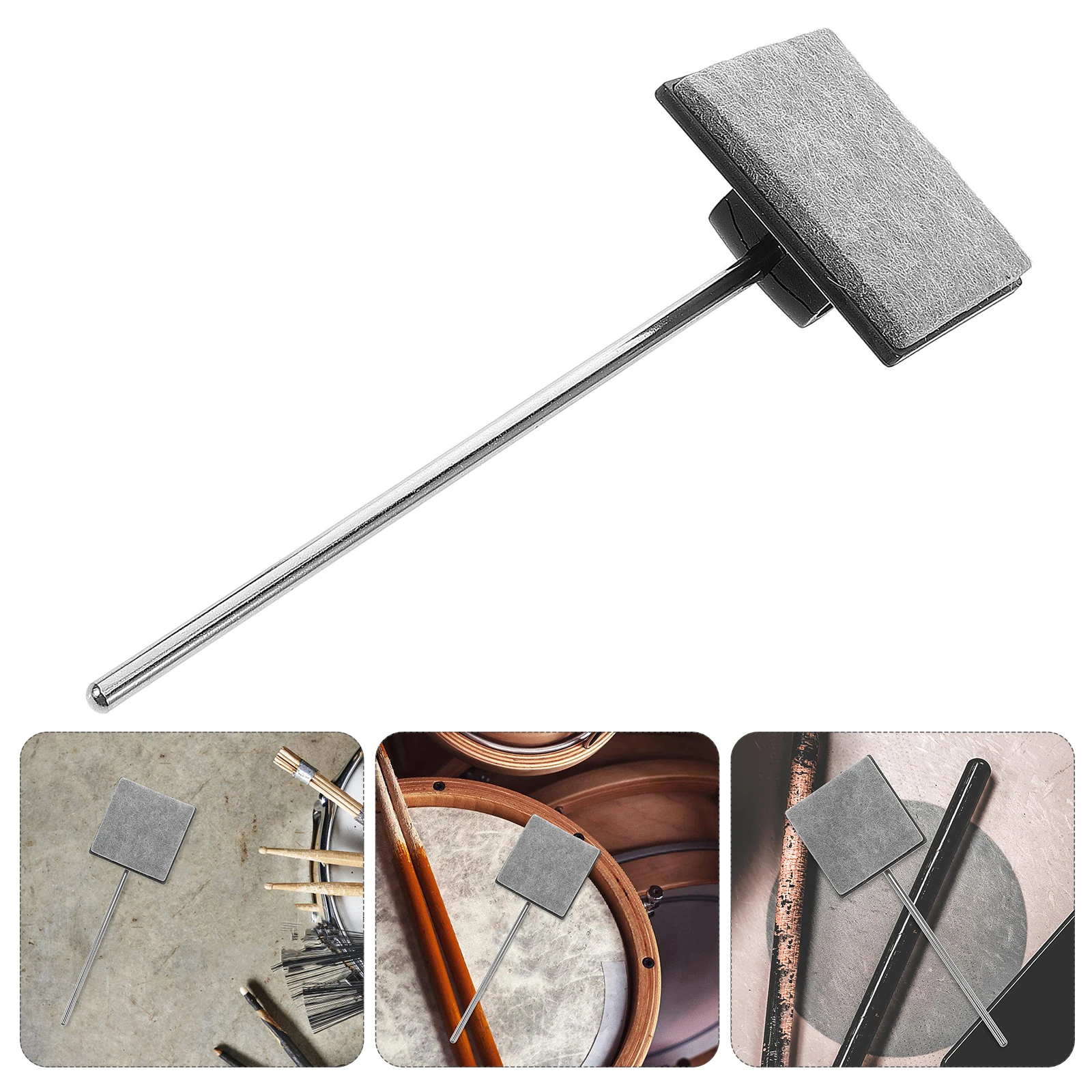 Drum Pedal Beater Square Flat Bottom Head Single Double Bass Drum Effects Stainless Steel Felt Compatible Parts
Drum Pedal Beater Square Flat Bottom Head Single Double Bass Drum Effects Stainless Steel Felt Compatible Parts
