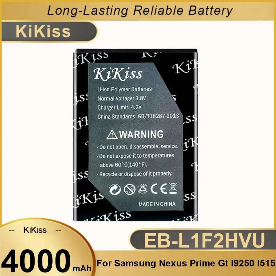 Для Samsung Nexus Prime GT I9250 I515 EB L1F2HVU EB-L1F2HVU 4000 мАч надежная мощность долговечная батарея для мобильного телефона
Для Samsung Nexus Prime GT I9250 I515 EB L1F2HVU EB-L1F2HVU 4000 мАч надежная мощность долговечная батарея для мобильного телефона
