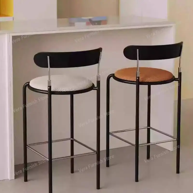 Lightweight Back Support Bar Chair Design Metal Nordic Office Bar Chair High Kitchen Breakfast Taburete Alto Club Furniture
Lightweight Back Support Bar Chair Design Metal Nordic Office Bar Chair High Kitchen Breakfast Taburete Alto Club Furniture