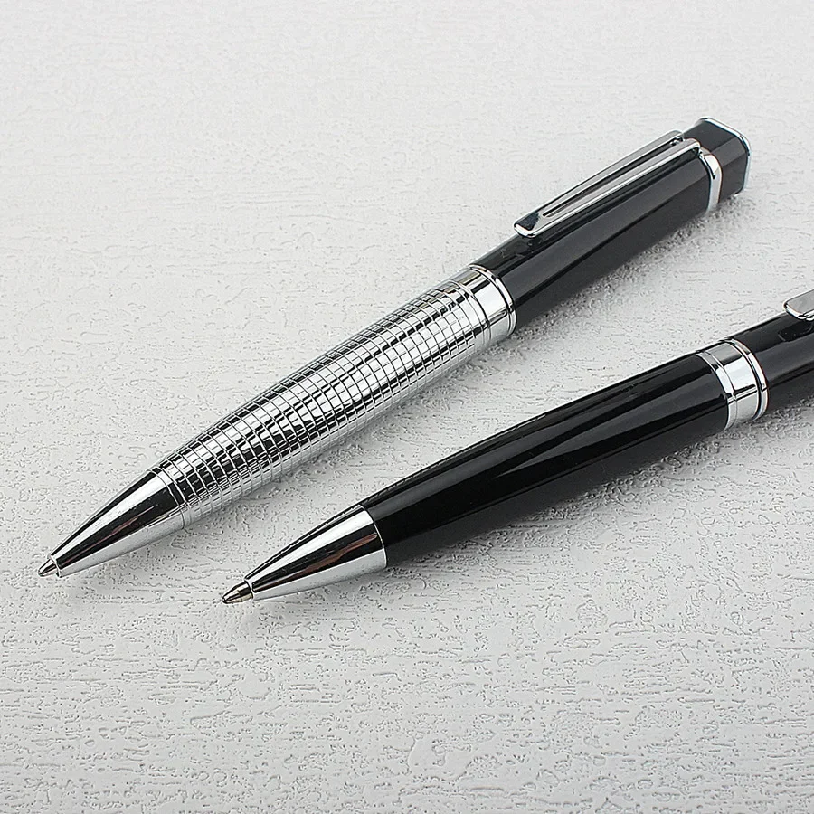 High Quality Metal Ballpoint Pens Stainless Steel Pattern Spin Stationery Office Supplies New Gift Ink Pen
High Quality Metal Ballpoint Pens Stainless Steel Pattern Spin Stationery Office Supplies New Gift Ink Pen