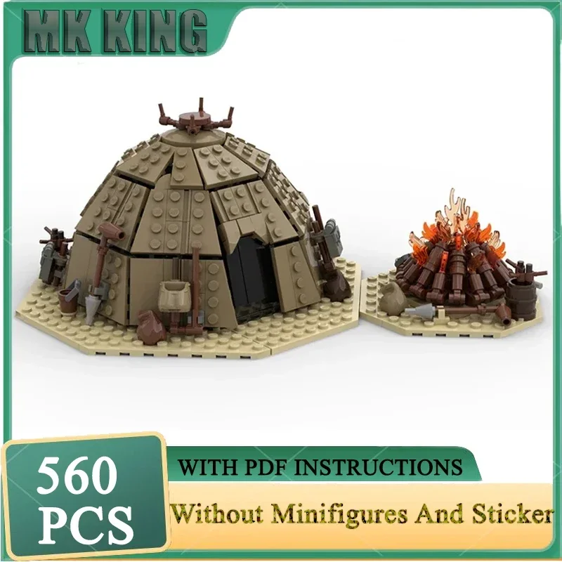 Звездный фильм Moc, строительные кирпичи, палатка в пустыне, костра, деревня, модель, технологические блоки, набор «сделай сам», сборка, праздничные подарки, игрушка
Звездный фильм Moc, строительные кирпичи, палатка в пустыне, костра, деревня, модель, технологические блоки, набор «сделай сам», сборка, праздничные подарки, игрушка