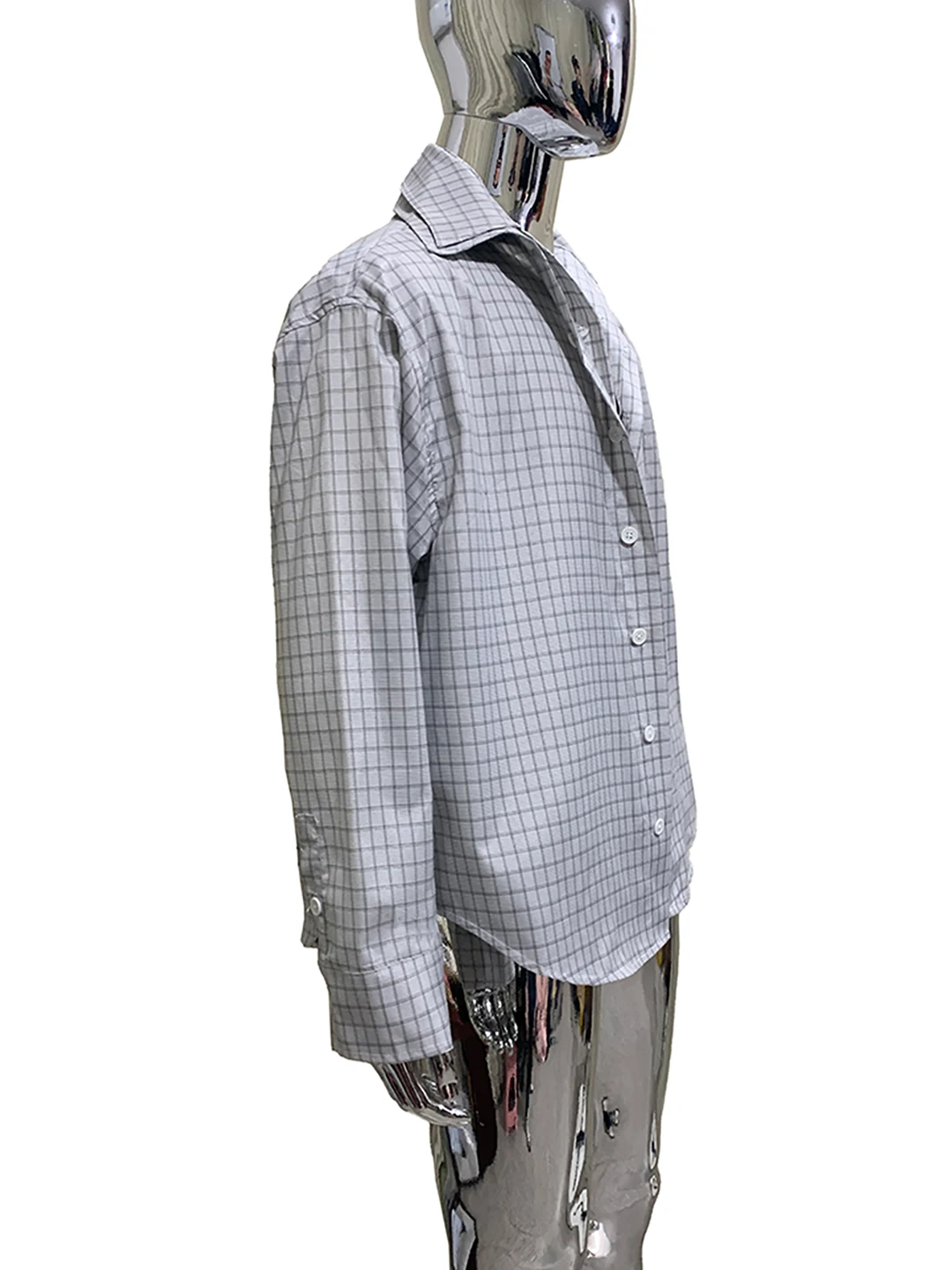 Casual Loose Long Sleeve Men's Shirt False Two-Piece Plaid Design Spring Fashionable Breathable Polyester Fiber Button Closure
Casual Loose Long Sleeve Men's Shirt False Two-Piece Plaid Design Spring Fashionable Breathable Polyester Fiber Button Closure