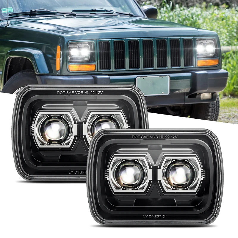 Для Jeep Wrangler YJ Cherokee XJ 5x7 "7x6 дюймов прямоугольная стандартная фара DRL дальний-ближний свет для Toyota Nissan GMC Ford Автомобильная фара
Для Jeep Wrangler YJ Cherokee XJ 5x7 "7x6 дюймов прямоугольная стандартная фара DRL дальний-ближний свет для Toyota Nissan GMC Ford Автомобильная фара