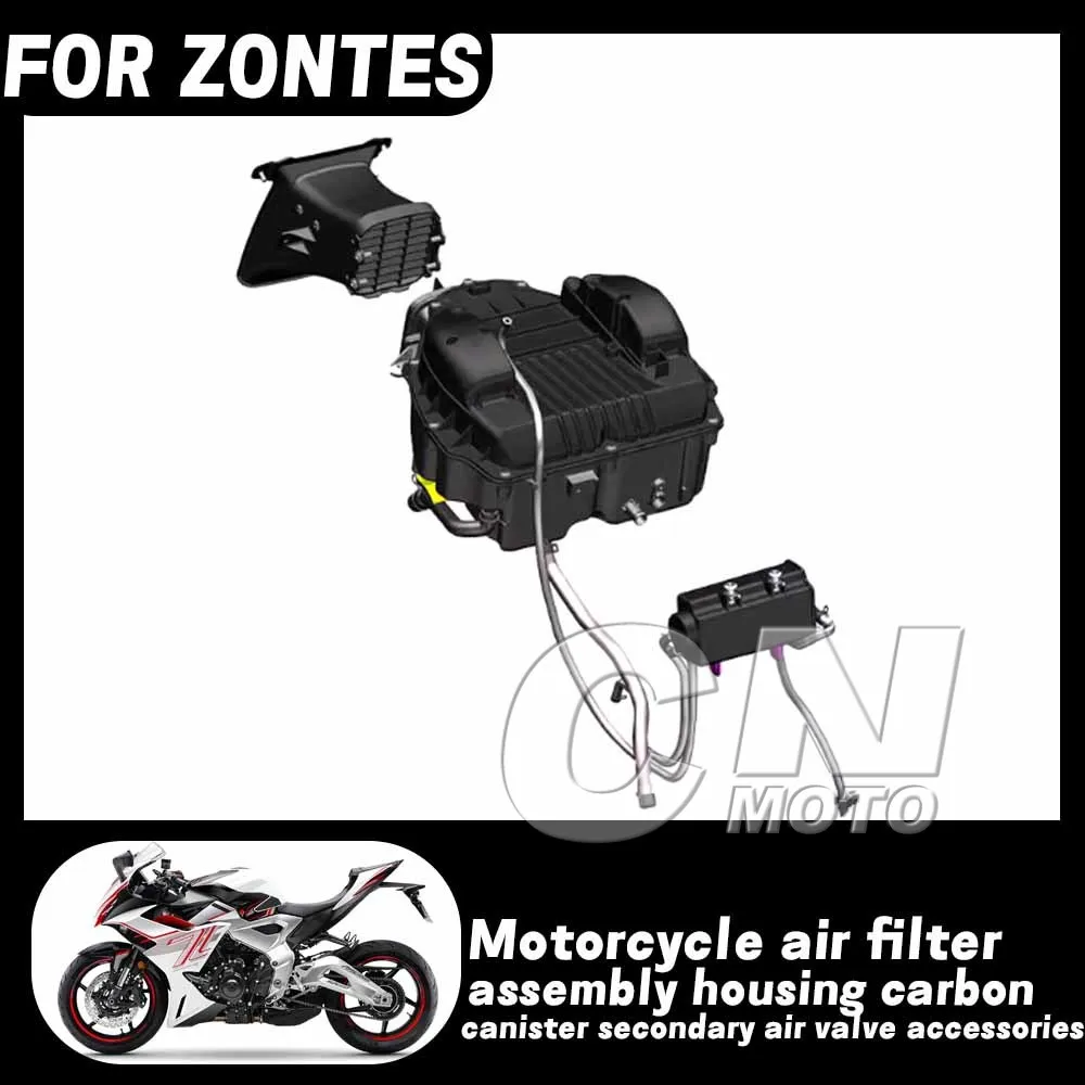 Motorcycle Original Parts Air Filter Assembly Housing Carbon Canister Secondary Air Valve FOR ZONTES 703RR 703-RR 703 RR
Motorcycle Original Parts Air Filter Assembly Housing Carbon Canister Secondary Air Valve FOR ZONTES 703RR 703-RR 703 RR