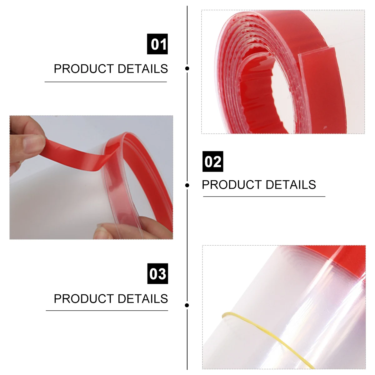 Anti-clip Door Protection Strip Durable PP Material Baby Safety Finger Guard for Closet House Cabinet Doors Wide Uses
Anti-clip Door Protection Strip Durable PP Material Baby Safety Finger Guard for Closet House Cabinet Doors Wide Uses
