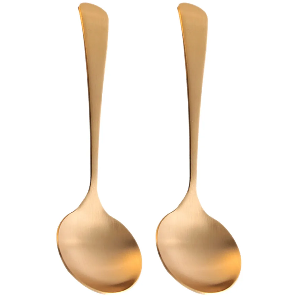 2pcs Brass Soup Spoon Multifunctional Thickened Large Serving Spoon For Home Restaurant Kitchen Porridge Ramen Ladle Soup Scoop
2pcs Brass Soup Spoon Multifunctional Thickened Large Serving Spoon For Home Restaurant Kitchen Porridge Ramen Ladle Soup Scoop